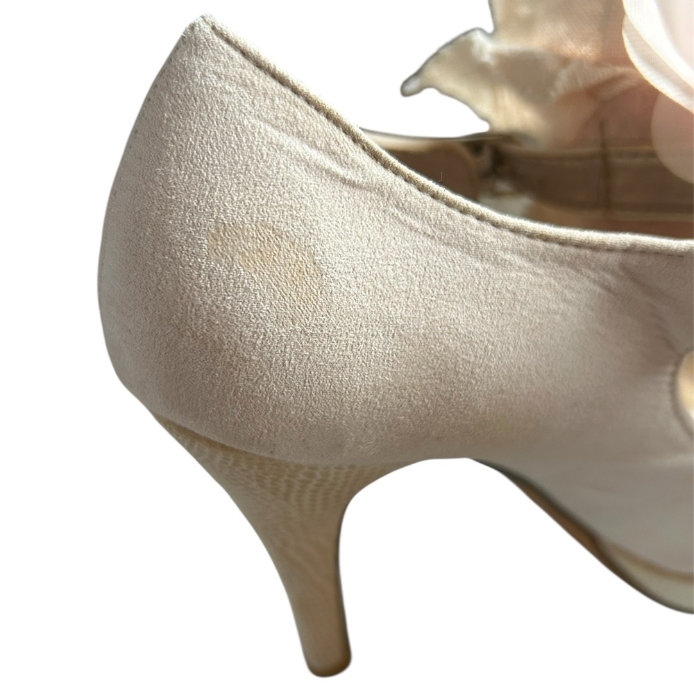 Maurices Lexi Blush Floral Women's Mary Jane Pumps, 7.5 - Picture 4 of 5
